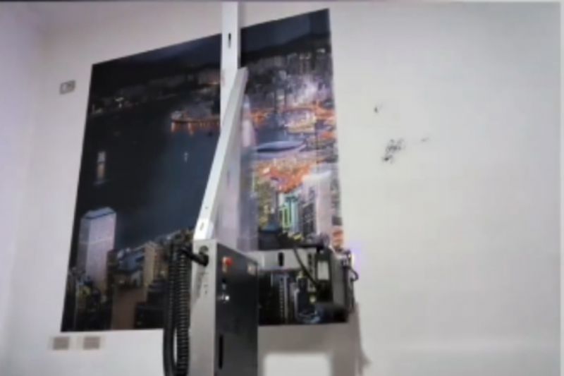 Çfarë përmasash mund të realizohen me printer mural në një mur?