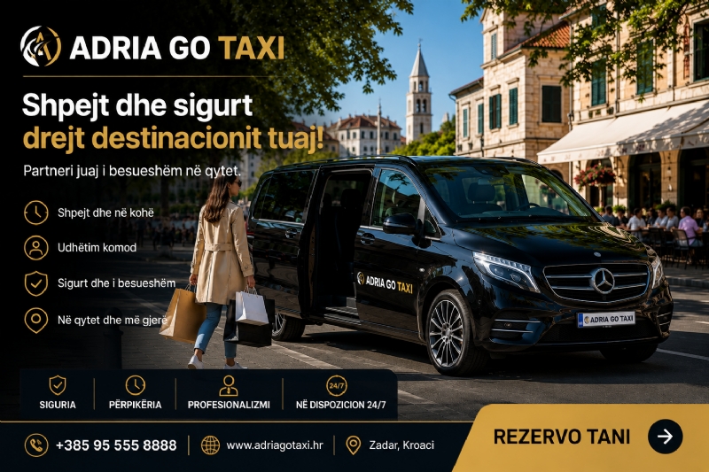 Nga qyteti në destinacionin tuaj – shpejtësi, siguri dhe besueshmëri në çdo kilometër.