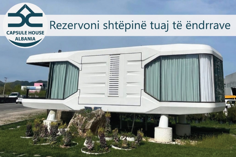 Capsule House Albania, zyre Eco Capsule Elbasan, stacion Eco Capsule Elbasan, Shtepi banim te vogel Elbasan, Shtepi banim ekologjike Elbasan, Shtepi banim modular Elbasan, shtepi ekologjike kapsula Korce