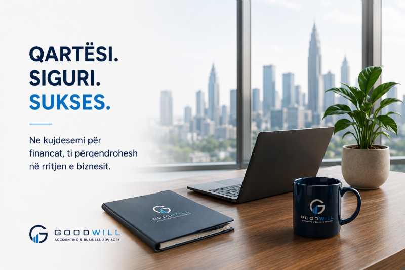 Kontabilitet profesional për stabilitet, rritje dhe sukses.