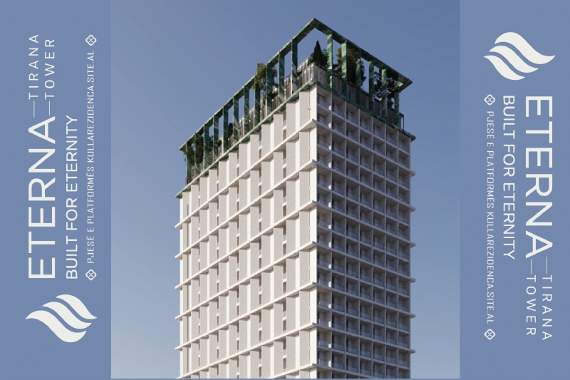 Pse lokacioni i Eterna Tirana Tower në Tiranë konsiderohet një nga zonat më strategjike për rritje vlere?