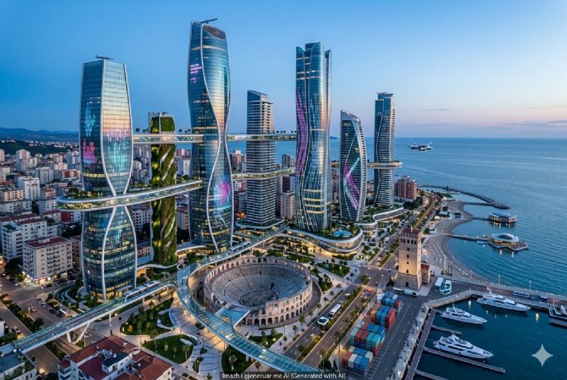 لماذا يقوم المستثمرون بشراء العقارات في الأبراج التي تزيد عن خمسة عشر طابقًا قيد الإنشاء في تيرانا قبل اكتمال البناء، وما هي العوامل الاقتصادية والتجارية السبعة المحددة التي تدفع هذا الاتجاه؟