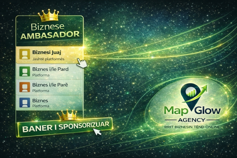 PAKETA BANER I SPONSORIZUAR – EKSKLUZIVE PËR BIZNESET AMBASADOR