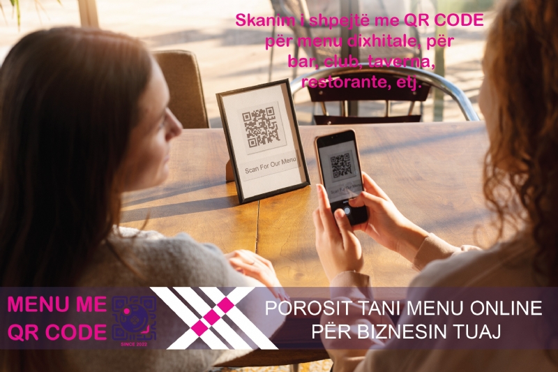 Mbajtese tavoline me QR, menu digjitale, menu digjitale ekonomike, menu digjitale me perditesim, menu digjitale per fast food, menu digjitale per lokale, menu dixhitale restorant, menu me kod QR, menu me QR, menu stand QR Code