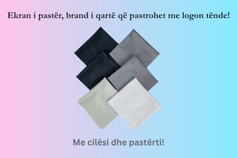 lecke syzesh me logo, lecke mikrofiber promocionale, lecke pastrimi e personalizuar, lecke per ekran me logo, lecke optike e loguar, aksesore celulari promocional, lecke syzesh reklamuese, lecke pastrimi premium, lecke pastrimi me logo