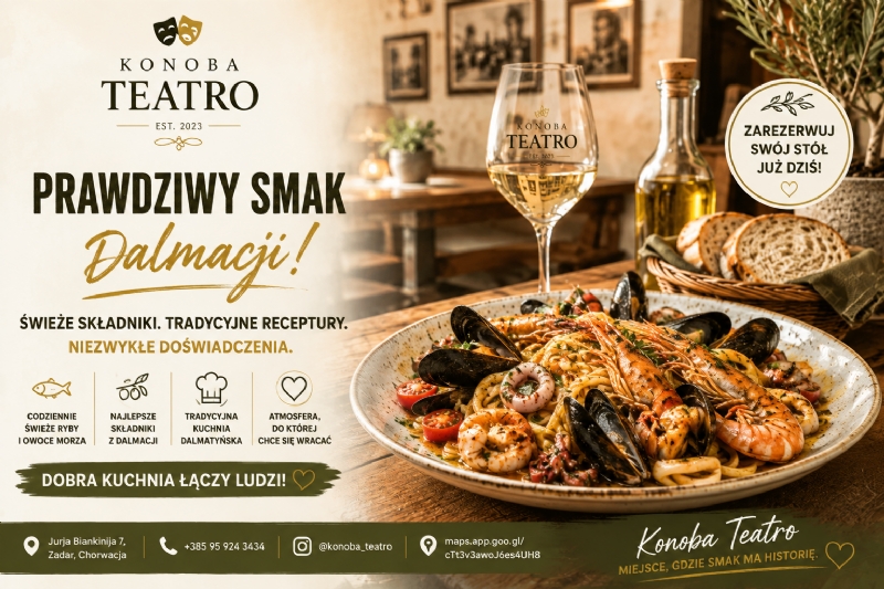 Prawdziwy smak Dalmacji – świeże owoce morza, tradycyjne receptury i kuchnia, do której chce się wracać