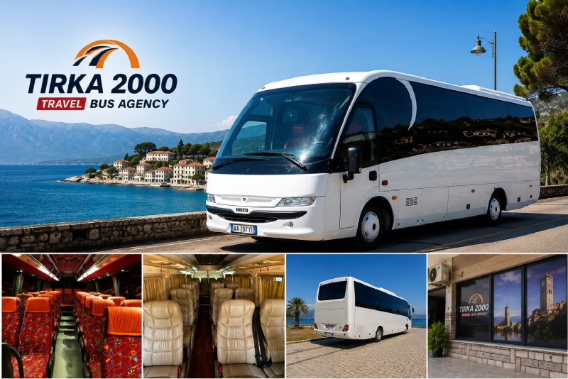 Tirka 2000 – Transport profesional për turistë që vizitojnë Shqipërinë me guida dhe itinerare të personalizuara