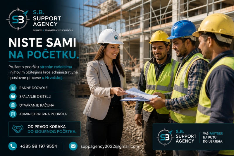 Niste sami na početku – podrška stranim radnicima od dolaska do sigurnog zaposlenja u Hrvatskoj