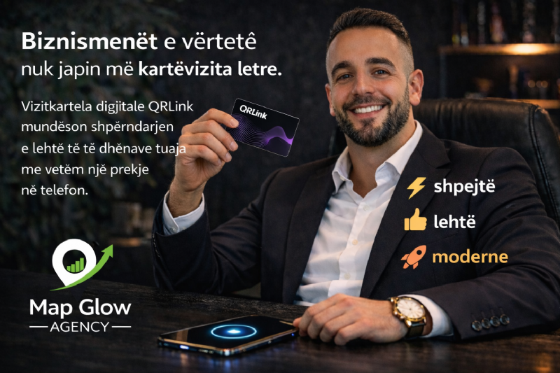 Kontaktet e Biznesit me QR Code nga panairi online, Karte biznesi me QR Code, Vizitkarte smart, vizitkartele me QR, Kartevizite me Qr code, qr code business card, kartvizite moderne biznesi, krijo kartvizite digitale, Vizitkarte PVC me QR Code