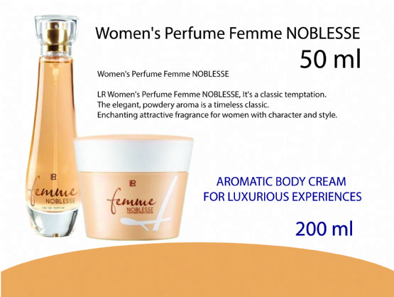 Set Pafrum Femme NOBLESSE  Women's Perfume nga Lr Health Beauty Sistem Albania, Neta