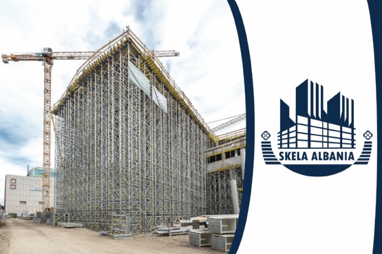 skela per ndertim fasade Tirane, skela metalike per fasada Tirane, skela per fasada me qira Tirane, skela per fasada me transport falas Tirane, skela ndertimi per betonim Tirane, skela metalike per beton Tirane