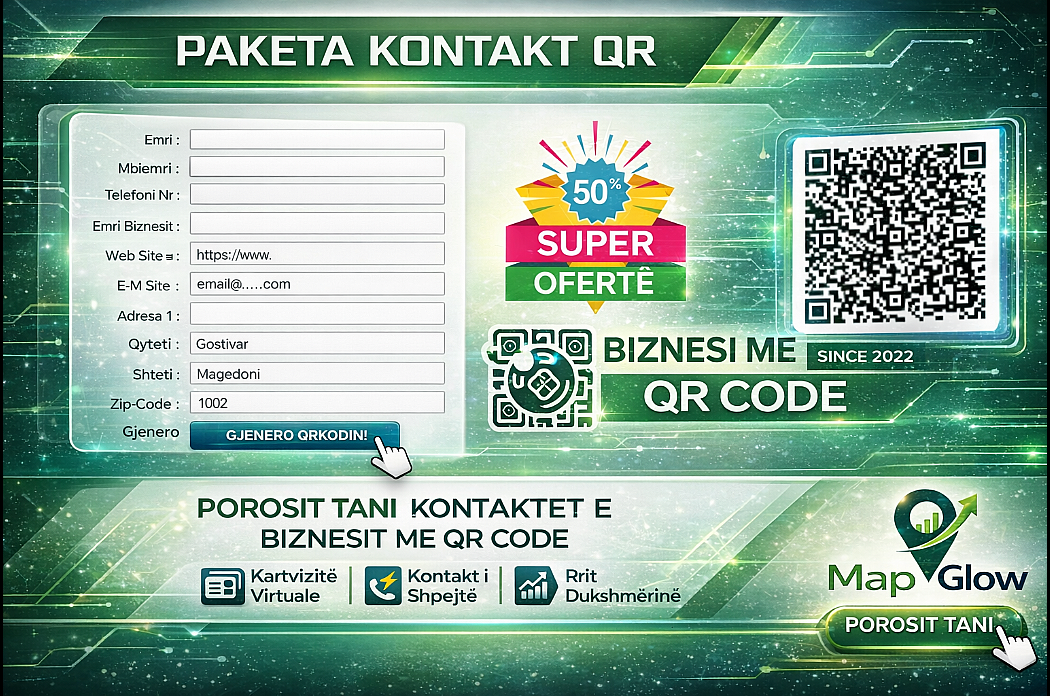 Paketa Kontakt Qr